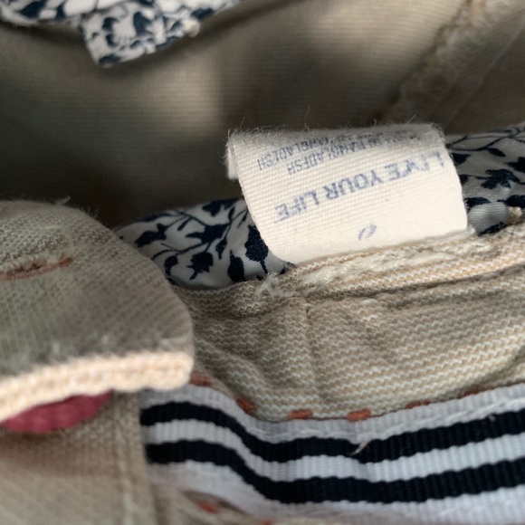 American Eagle khaki colored shorts - Sz 0 - Picture 2 of 3